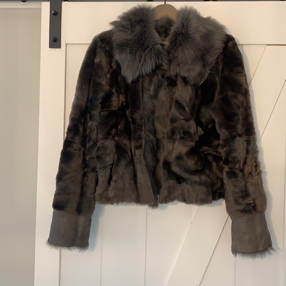 Reversible Shearling Coat - image 3